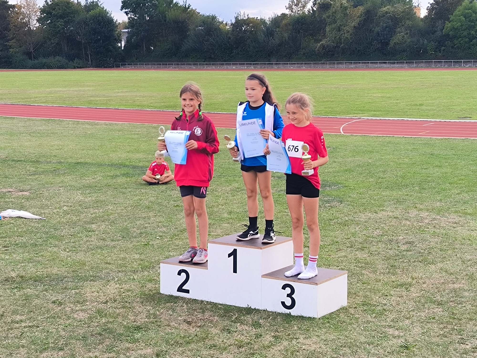 Amalia Eckardt auf Platz 2 des Kreis-Schüler-Cups in der Altersklasse W9